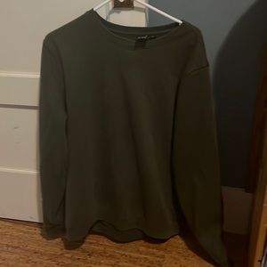 Olive green crewneck